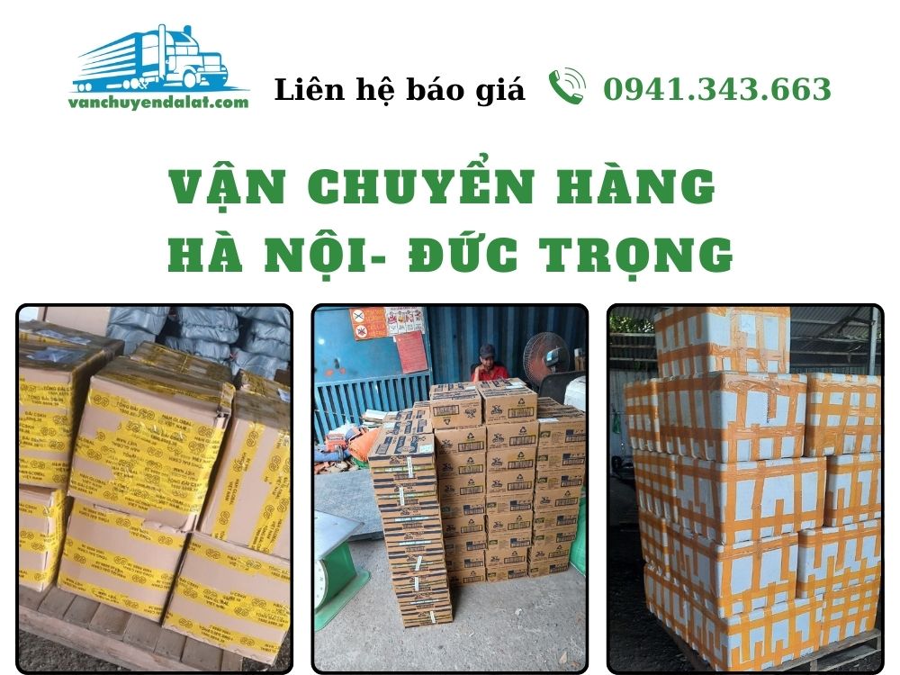 Vận chuyển hàng Hà Nội- Đức Trọng