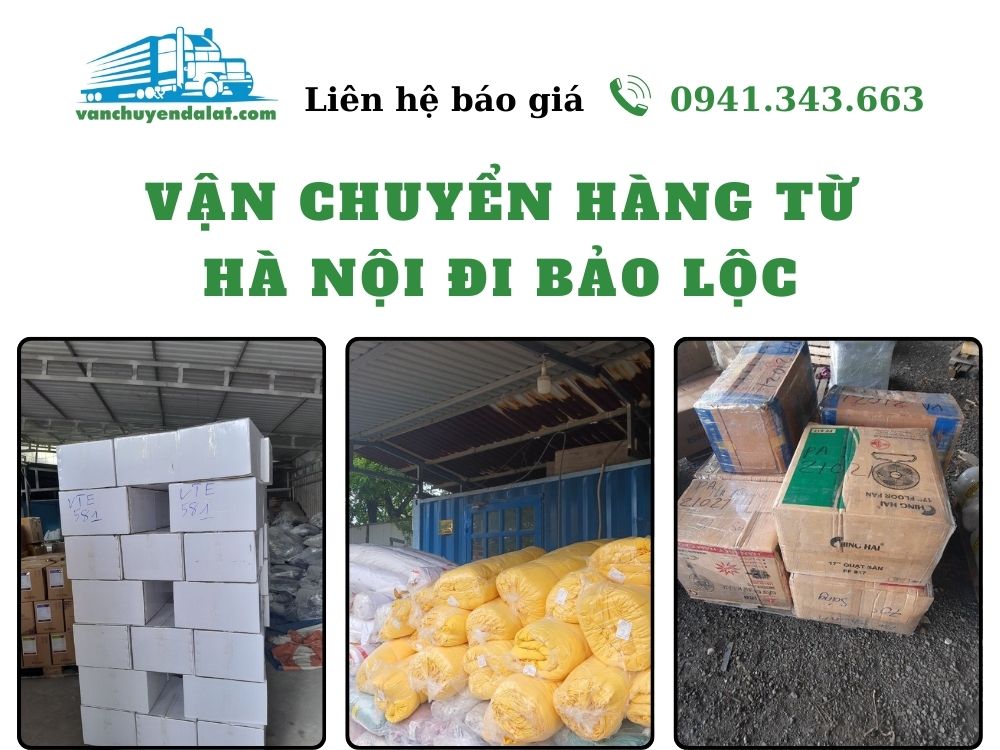 vận chuyển hàng từ Hà Nội đi Bảo Lộc