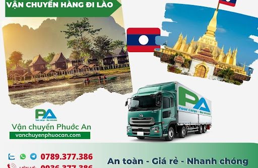 Dịch vụ vận chuyển hàng đi Lào – Vận chuyển Phước An